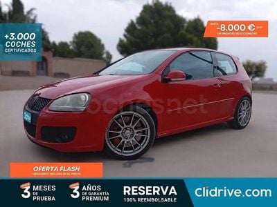 Usado VW Golf IV GTI 210 CV (154 kW) 2006 Rojo Berlina