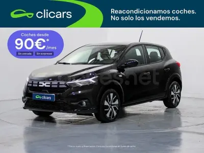 Usado Dacia Sandero Essentiel 101 CV (74 kW) 2024 Negro Berlina