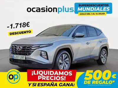 Usado Hyundai Tucson 150 CV (110 kW) 2021 Gris SUV