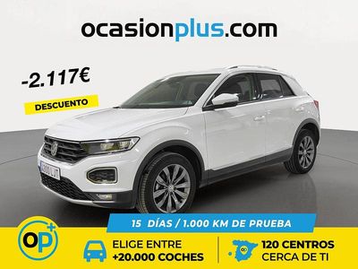 Blanco Usado 2020 VW T-Roc Sportline SUV | 19.990 € (Precio justo)