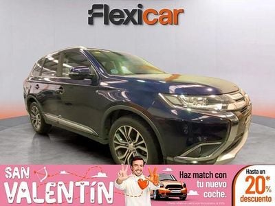 Usado Mitsubishi Outlander Motion 150 CV (110 kW) 2017 Azul SUV