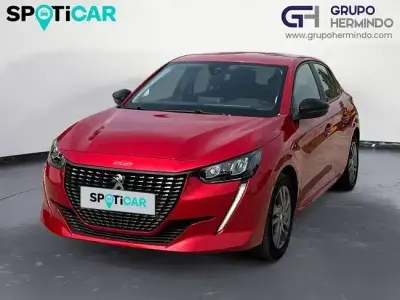 Usado Peugeot 208 Active 75 CV (55 kW) 2022 Rojo Utilitario