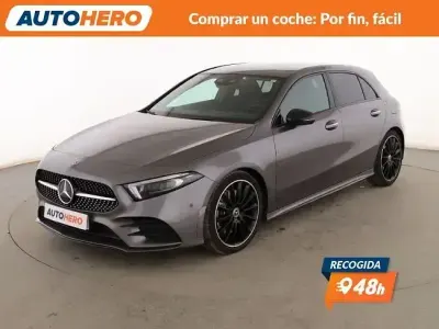 Usado Mercedes A250 AMG line 225 CV (165 kW) 2019 Gris Berlina