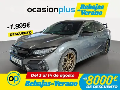 Usado Honda Civic Elegance 126 CV (92 kW) 2021 Gris Berlina