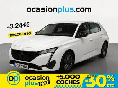 Usado Peugeot 308 Active 130 CV (95 kW) 2022 Blanco