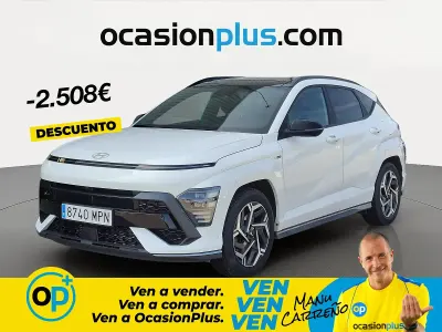 Usado Hyundai Kona N Line 198 CV (145 kW) 2024 Blanco SUV
