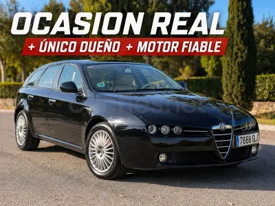 Usado Alfa Romeo 159 150 CV (110 kW) 2009 Negro Familiar