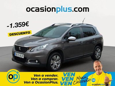Usado Peugeot 2008 Style 100 CV (73 kW) 2018 Gris SUV