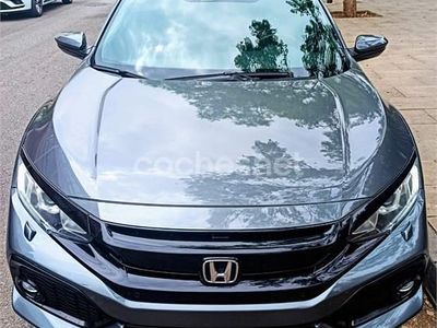 Gris / plata Usado 2018 Honda Civic Elegance Berlina | 20.600 € (Un poco caro)
