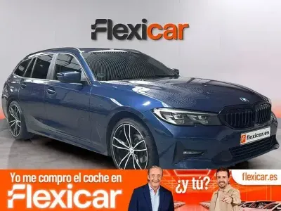 Usado BMW 318 150 CV (110 kW) 2022 Azul Familiar