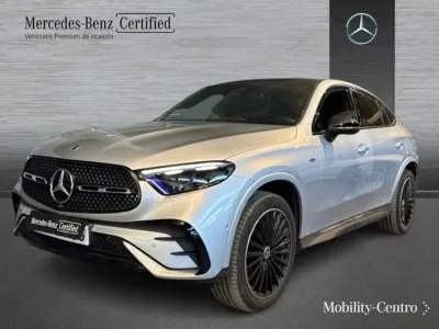 Usado Mercedes GLC300 AMG line 197 CV (144 kW) 2025 Hightechsilber metallic Coupe