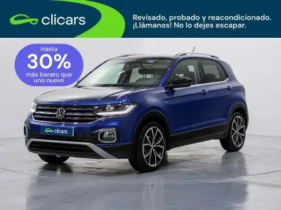 Usado VW T-Cross Sport 110 CV (80 kW) 2021 Azul SUV