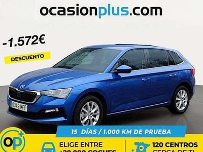 Usado Skoda Scala Ambition 110 CV (80 kW) 2023 Azul Utilitario