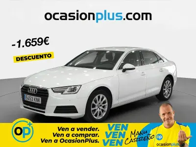 Usado Audi A4 Advanced 150 CV (110 kW) 2018 Blanco Berlina