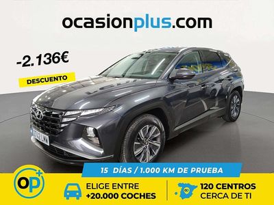 Usado Hyundai Tucson 115 CV (84 kW) 2021 Gris SUV
