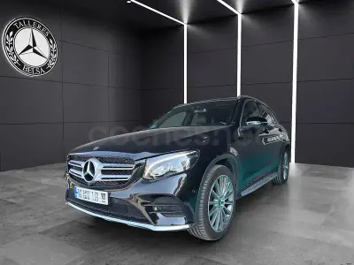 Usado Mercedes GLC220 170 CV (125 kW) 2017 Negro SUV