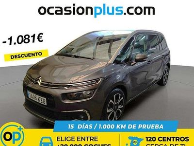 Gris Usado 2019 Citroën C4 SpaceTourer Feel Monovolumen | 10.819 € (Buen precio)