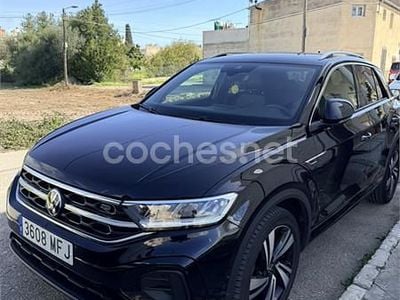 Usado VW T-Roc R-line 150 CV (110 kW) 2023 Negro SUV