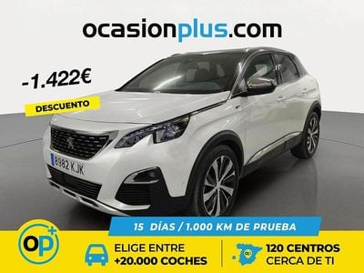Usado Peugeot 3008 GT-line 180 CV (132 kW) 2018 Blanco SUV