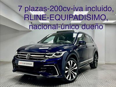 Usado VW Tiguan Allspace R-line 200 CV (147 kW) 2022 Azul SUV
