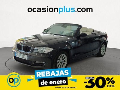 Negro Usado 2009 BMW 118 Cabriolet Descapotable | 9200 € (Precio justo)