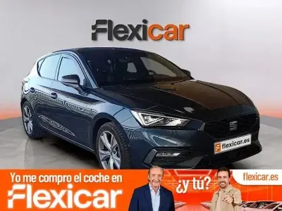 Usado Seat Leon FR 130 CV (95 kW) 2023 Gris Berlina