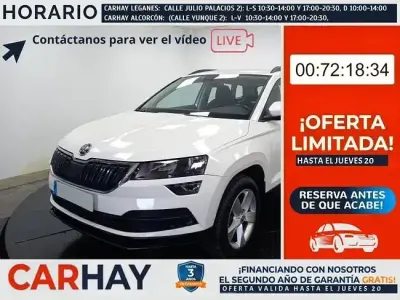 Usado Skoda Karoq Ambition 150 CV (110 kW) 2020 Blanco SUV