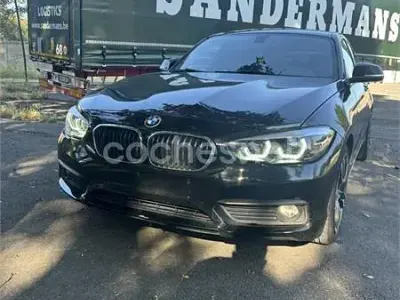 Usado BMW 116 Efficient Dynamics 116 CV (85 kW) 2015 Negro Utilitario