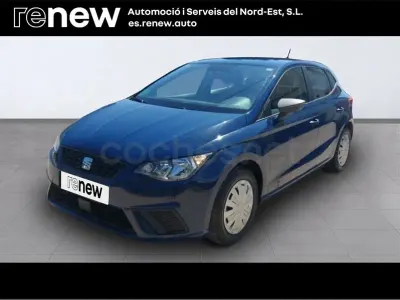 Usado Seat Ibiza CONNECT 80 CV (58 kW) 2018 Azul Utilitario