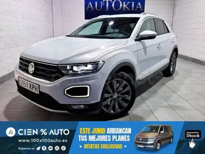 Usado VW T-Roc Sportline 190 CV (139 kW) 2018 Blanco SUV