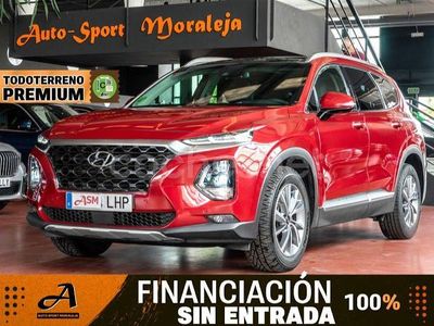 Rojo Usado 2020 Hyundai Santa Fe Style SUV | 35.900 € (Caro)