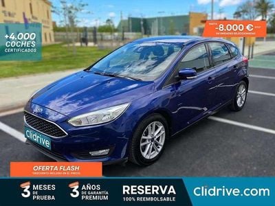 Usado Ford Focus Trend 109 CV (80 kW) 2015 Azul Utilitario