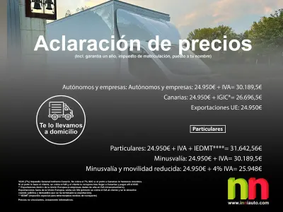 Usado Ford Transit 130 CV (95 kW) 2021 Blanco Berlina