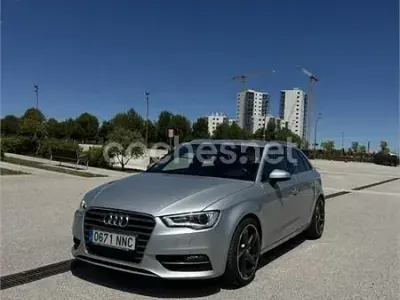 Usado Audi A3 S-Line 150 CV (110 kW) 2014 Gris / plata Berlina