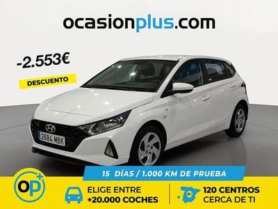 Usado Hyundai i20 100 CV (73 kW) 2022 Blanco Utilitario