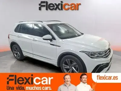 Usado VW Tiguan R-line 150 CV (110 kW) 2021 Blanco SUV