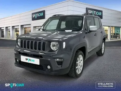 Usado Jeep Renegade Limited 190 CV (139 kW) 2022 Negro SUV