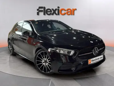 Usado Mercedes A200 150 CV (110 kW) 2021 Negro Berlina