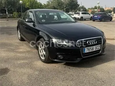 Usado Audi A4 143 CV (105 kW) 2008 Negro Berlina