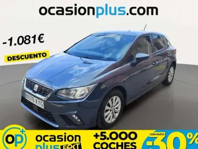 Usado Seat Ibiza Style 80 CV (58 kW) 2019 Gris Utilitario