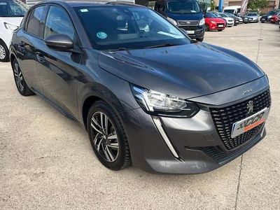 Usado Peugeot 208 Allure 102 CV (75 kW) 2019 Gris Utilitario