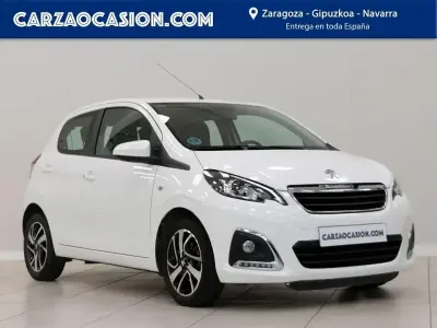 Usado Peugeot 108 82 CV (60 kW) 2017 Blanco Utilitario