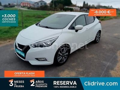 Blanco Usado 2018 Nissan Micra N-Connecta Berlina | 8390 € (Precio justo)