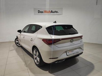 Blanco Usado 2021 Seat Leon FR Berlina | 22.900 € (Precio justo)