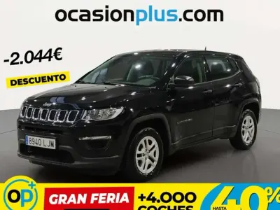 Usado Jeep Compass Sport 120 CV (88 kW) 2020 Negro SUV