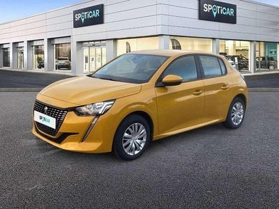 Usado Peugeot 208 Active 68 CV (50 kW) 2021 Amarillo Utilitario