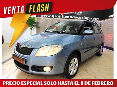 Azul Usado 2009 Skoda Fabia Style Familiar | 4980 € (Precio justo)