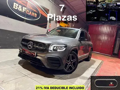 Usado Mercedes GLB200 150 CV (110 kW) 2021 Gris / plata SUV