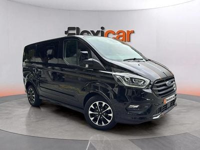 Usado Ford Transit Custom Sport 185 CV (136 kW) 2020 Negro Berlina