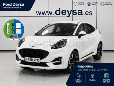 Usado Ford Puma ST-Line X 155 CV (114 kW) 2024 Blanco SUV